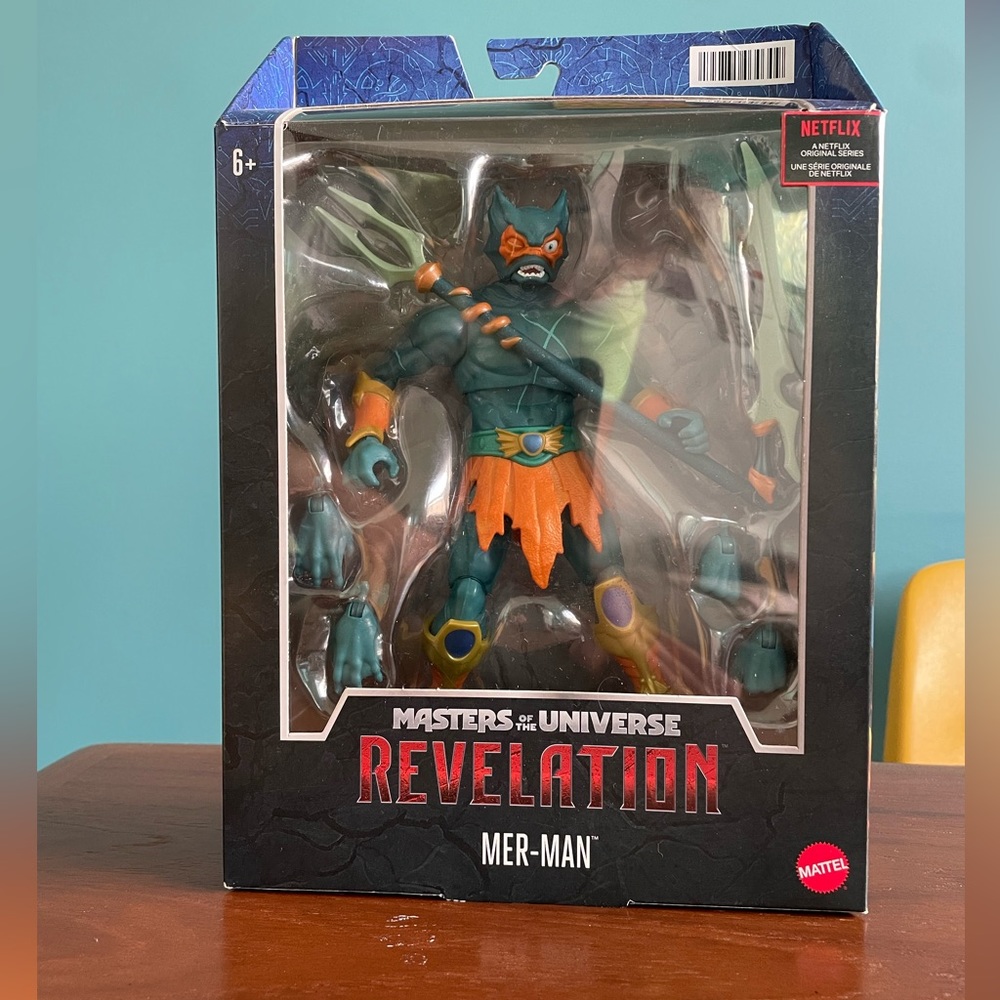 🧜‍♀️ Mer-Man Masters Of The Universe Revelations Masterverse 2021 Mattel 🧜‍♀️